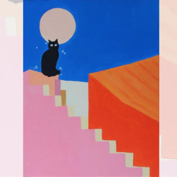 Apéro peinture - Moon Cat
