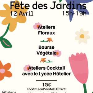 fête des jardins affiche